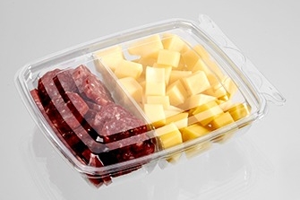 T19424 2 Compartment Snack Pack