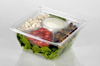 48 oz Square Salad Container