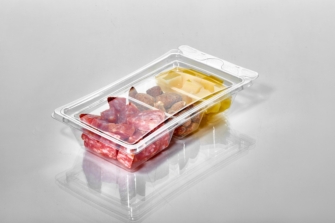 T24105 Handheld 3 Compartment Snack Pack