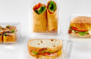 Sandwich Display Containers